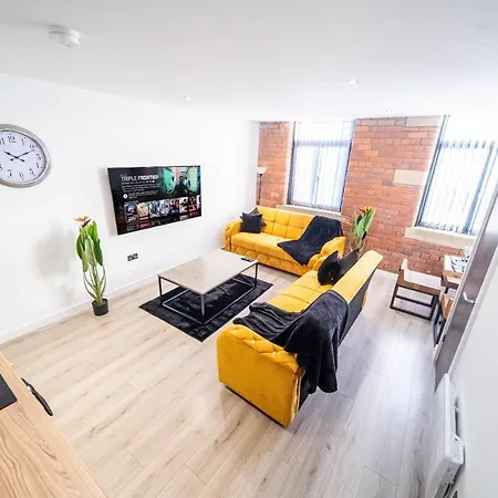 Fancy 2-Bedroom Apartment With 2 Bathrooms In Bradford Town Centre Exterior photo