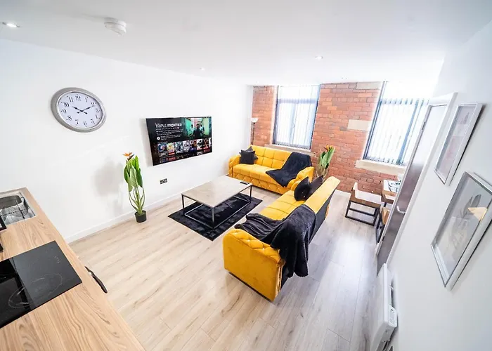 Fancy 2-Bedroom Apartment With 2 Bathrooms In Bradford Town Centre